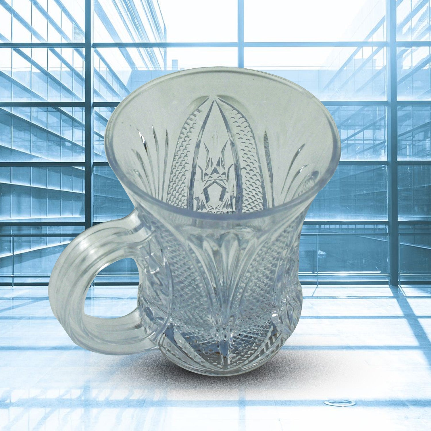 4727 Flashing Cup LED Water Sensor Light up Cup with Handle for Home Kitchen Fun Luminous Water Cup, Party / Birthday / Nightclub / Christmas / Disco Entertainment Cup (2 Pcs Set) 4727 Flashing Cup LED Water Sensor Light up Cup with Handle for Home Kitchen Fun Luminous Water Cup, Party / Birthday / Nightclub / Christmas / Disco Entertainment Cup (2 Pcs Set)